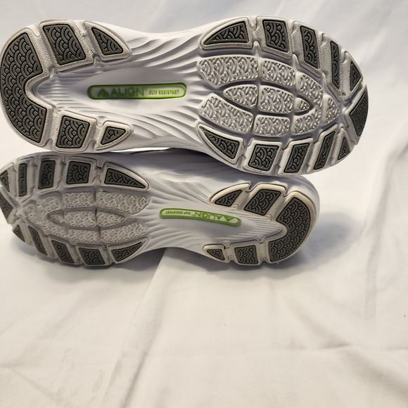 Women's Leather Align Dorrin Shoes Size 6M White Nursing Medical Uniform Shoes - Picture 10 of 16